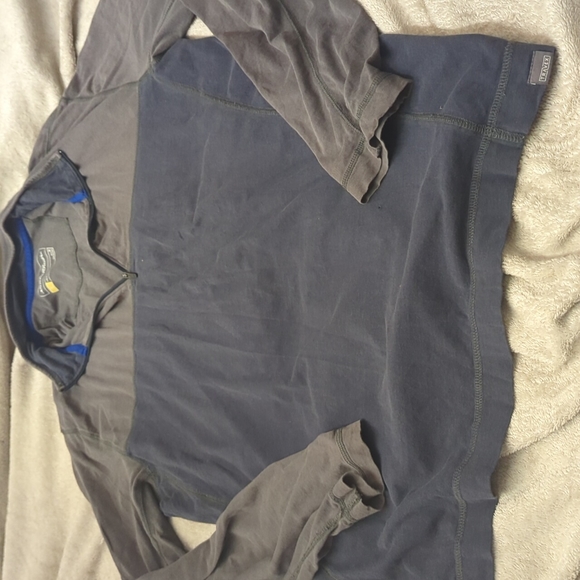 Eddie Bauer travex 1/4 zipper long sleeve shirt medium - Picture 1 of 4